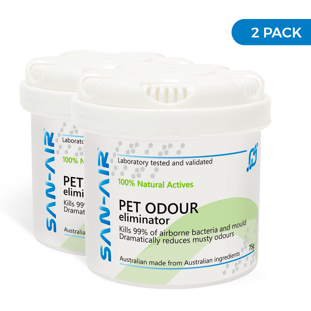 SAN-AIR Pet Odor Eliminator Reactive Gel 2 Pack